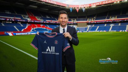 Lionel Messi en el PSG