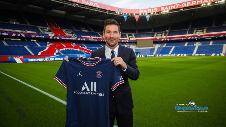 Lionel Messi en el PSG