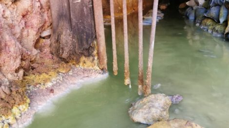 Aguas ácidas en cooperativas mineras