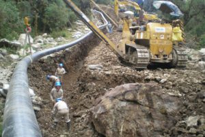 Reparación del Gasoducto Carrasco - Cochabamba