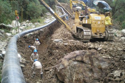 Reparación del Gasoducto Carrasco - Cochabamba