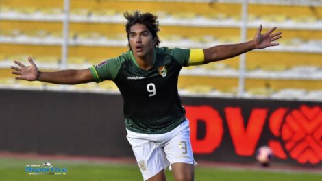 Marcelo Martins, goleador de la Selección Boliviana de fútbol