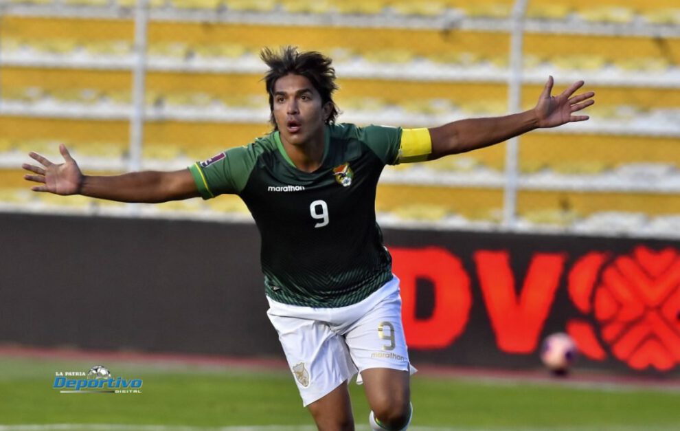 Marcelo Martins, goleador de la Selección Boliviana de fútbol