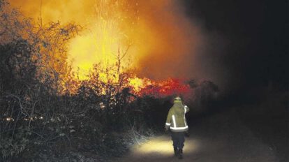 alerta roja incendios forestales en Roboré