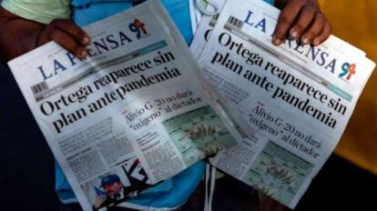 Suspensión de circulación de La Prensa en Nicaragua