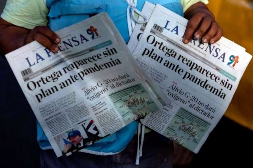 Suspensión de circulación de La Prensa en Nicaragua