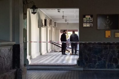 Explosión en Santa Fe que dejó policías heridos