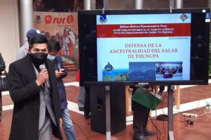 Defensa del salar de Thunupa en Oruro