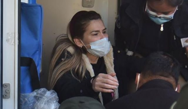Salud de Jeanine Áñez en el Hospital del Tórax