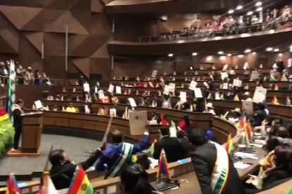 Denuncia a asambleístas del MAS por faltas al decoro