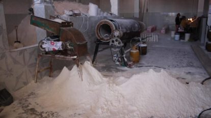 Clausuran molino de empresa clandestina de sal