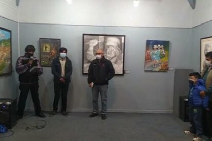 Proyecciones del recuerdo de Willy Ontiveros en Oruro