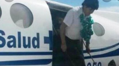 Pago de vuelos chárter a la FAB para Evo Morales