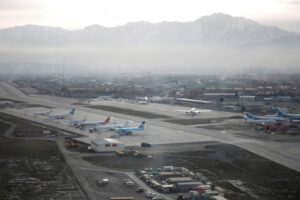 Disparos en el aeropuerto de Kabul