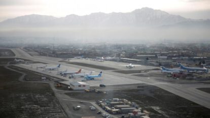 Disparos en el aeropuerto de Kabul