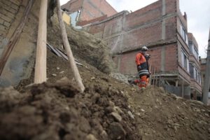 Construcción ilegal en La Paz
