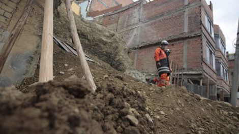 Construcción ilegal en La Paz