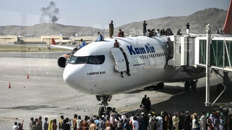 Evacuación de Afganistán por el caos en el aeropuerto de Kabul