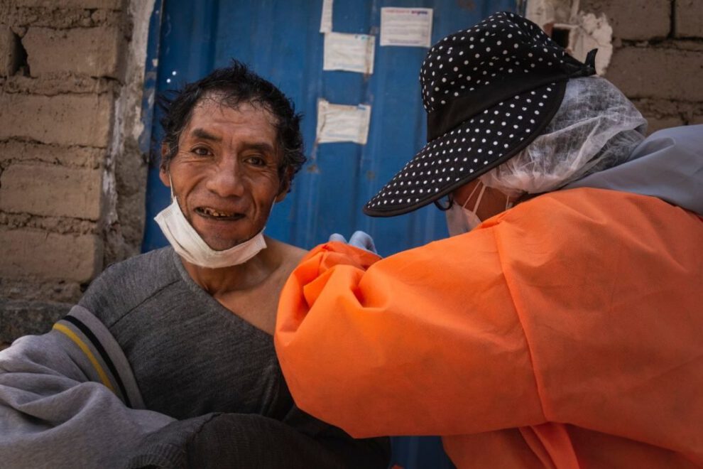 Campaña de vacunación Covid-19 en Potosí