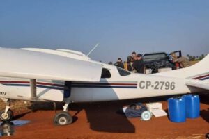Narcoavioneta boliviana con cargamento de cocaína