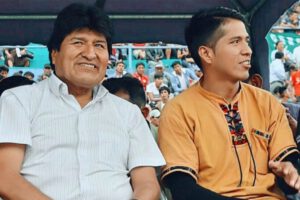 Evo Morales presidente de Bolivia