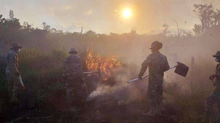 Incendios en Santa Cruz afectando más de 223 mil hectáreas
