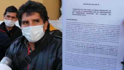 Proyecto de ley para nacionalizar vehículos presentado por dueños de autos chutos