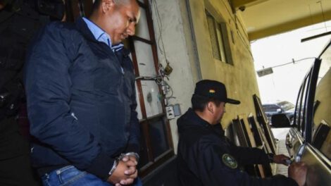 Detención de Juan Franz Pari Mamani por el desfalco al Banco Unión