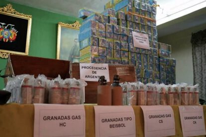 material bélico incriminando al anterior Gobierno argentino