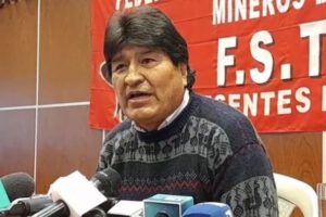 Evo Morales desafía a la oposición sobre procesos judiciales