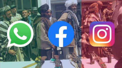 Talibanes bloqueados en Facebook