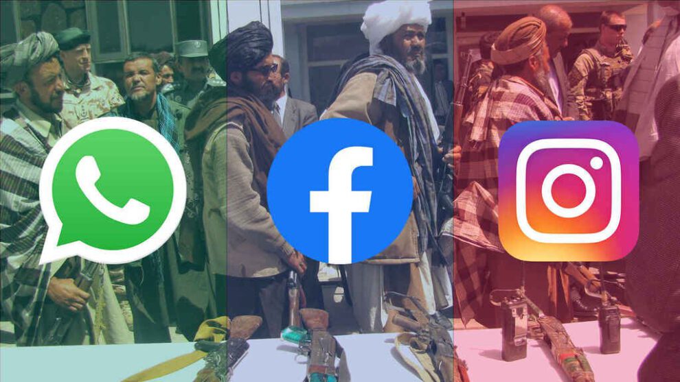 Talibanes bloqueados en Facebook