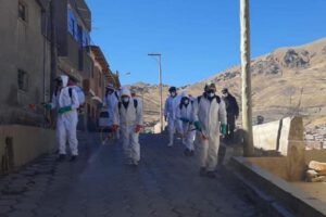 Huanuni refuerza campaña de vacunación