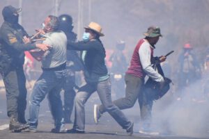 Enfrentamientos por acceso al agua en Cochabamba