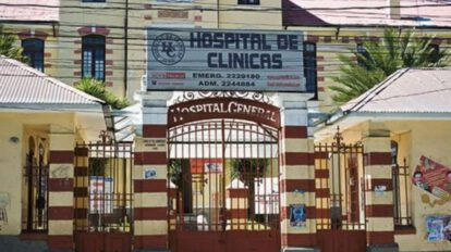 Paro en Hospital de Clínicas de La Paz