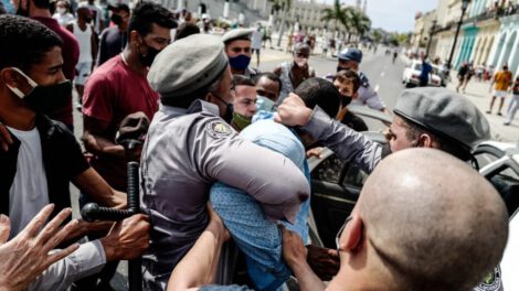 Sanciones a militares cubanos por represiones en las manifestaciones del 11 de julio