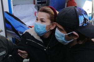 Jeanine Añez en tratamiento médico