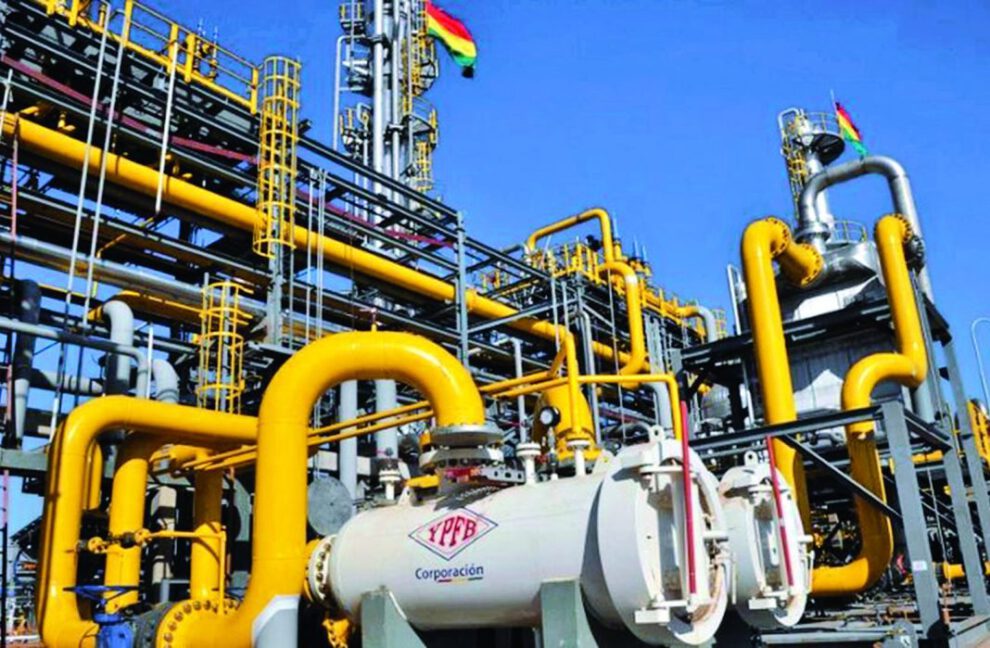Reservas de gas en Bolivia según YPFB