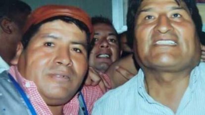 Llamadas de Yucra a Evo Morales en México