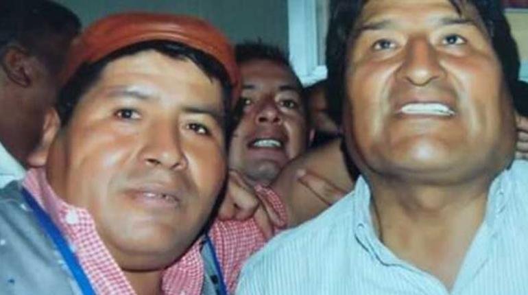 Llamadas de Yucra a Evo Morales en México
