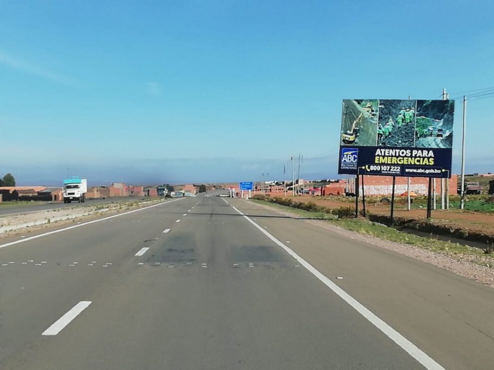 Carreteras Oruro libres de bloqueos