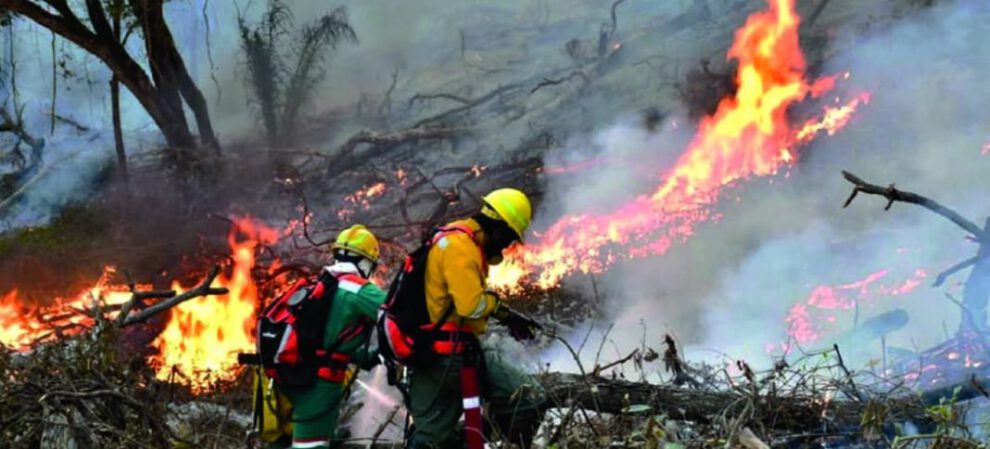 Incendios forestales en San José de Chiquitos