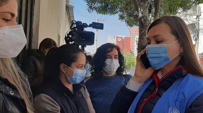 Visita de la ONU a Añez en el penal de Miraflores