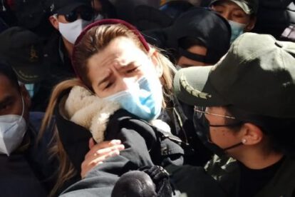 Jeanine Añez en estado delicado de salud
