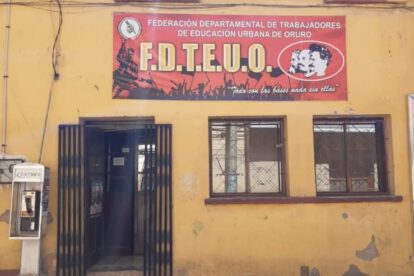 Elecciones magisterio urbano en Oruro