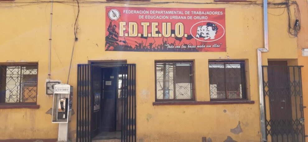 Elecciones magisterio urbano en Oruro