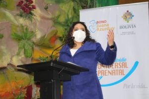 Vacunación masiva en Bolivia recomendada por la viceministra María Reneé Castro