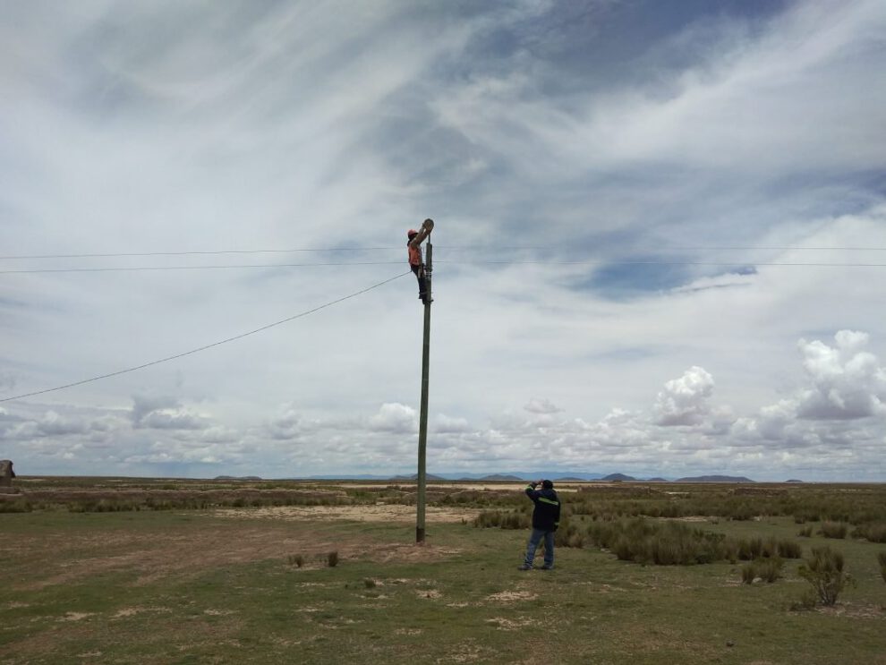 Gobernación ejecución presupuestaria electrificación