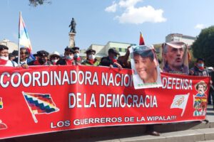 Justicia para víctimas de Añez