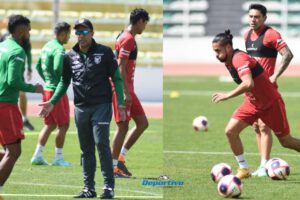 Selección Boliviana intensifica su preparación para los partidos de eliminatorias
